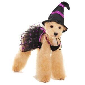 Charming Witch Dog Costume - NEW- Size XL